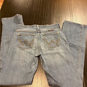 Wrangler Light Blue Straight Leg Jeans